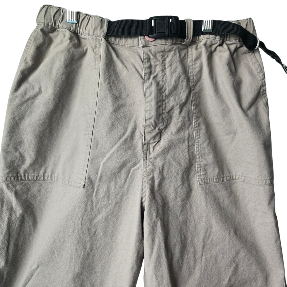 Teton Gravity Research Tan Gorpcore Climbing Pants Mens Medium Elastic Belt